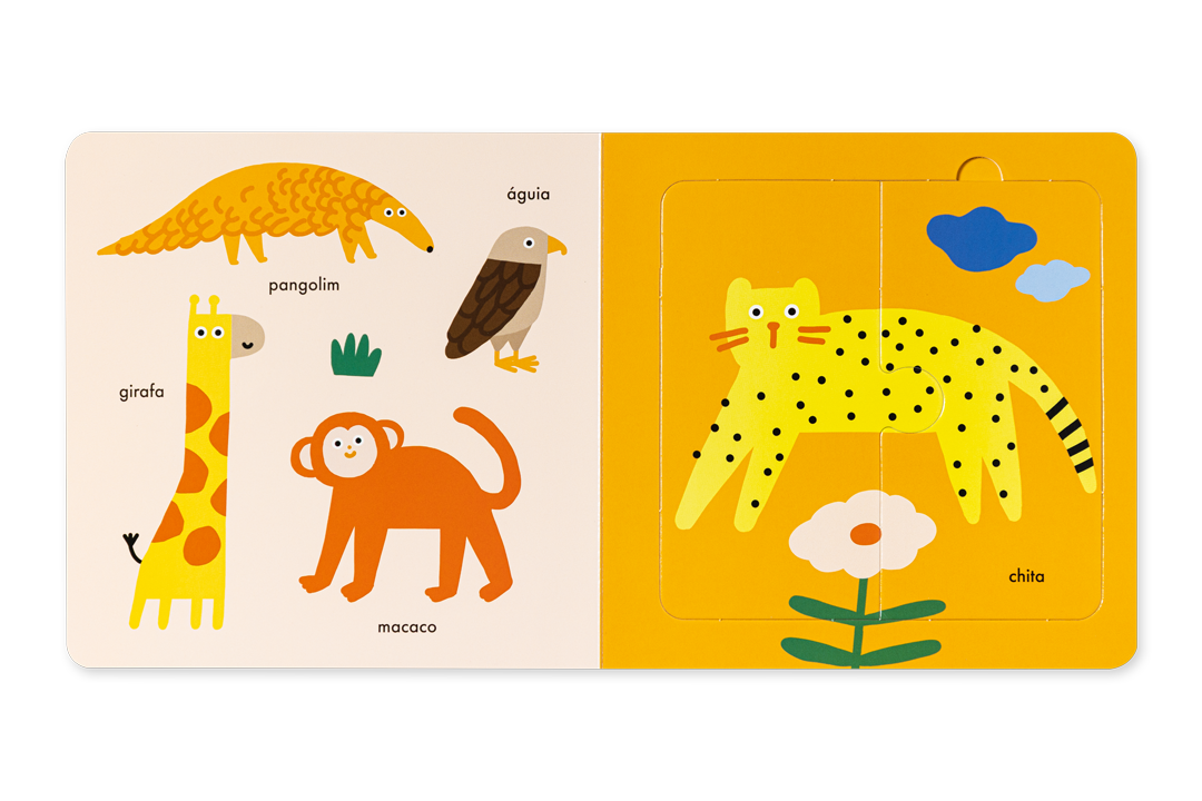 Livro-Puzzle - Savana