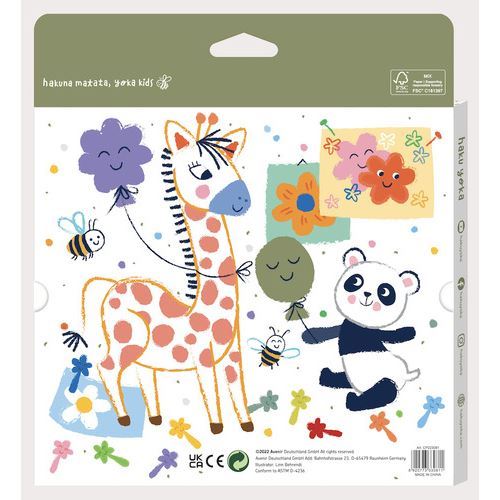 12 Lápis de cera de abelha - Smile