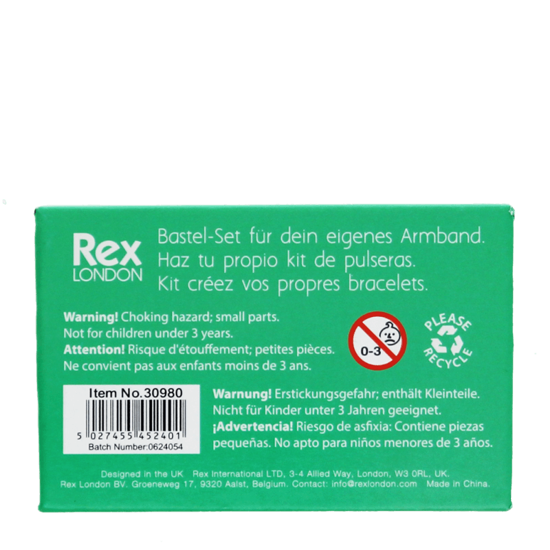 Kit de pulseiras de contas de madeira - In my Garden