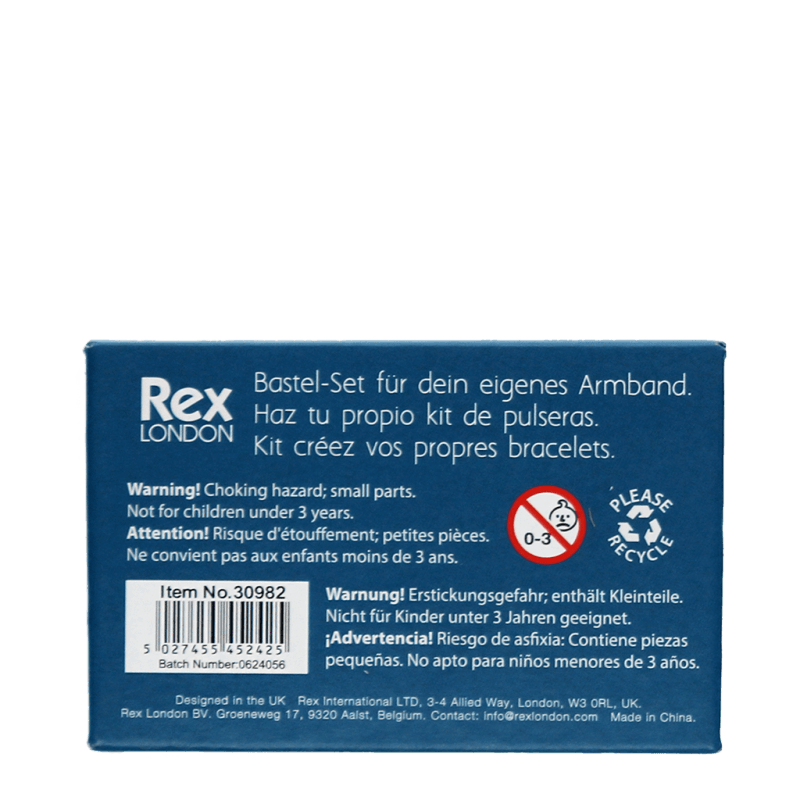 Kit de pulseiras de contas de madeira - Magical