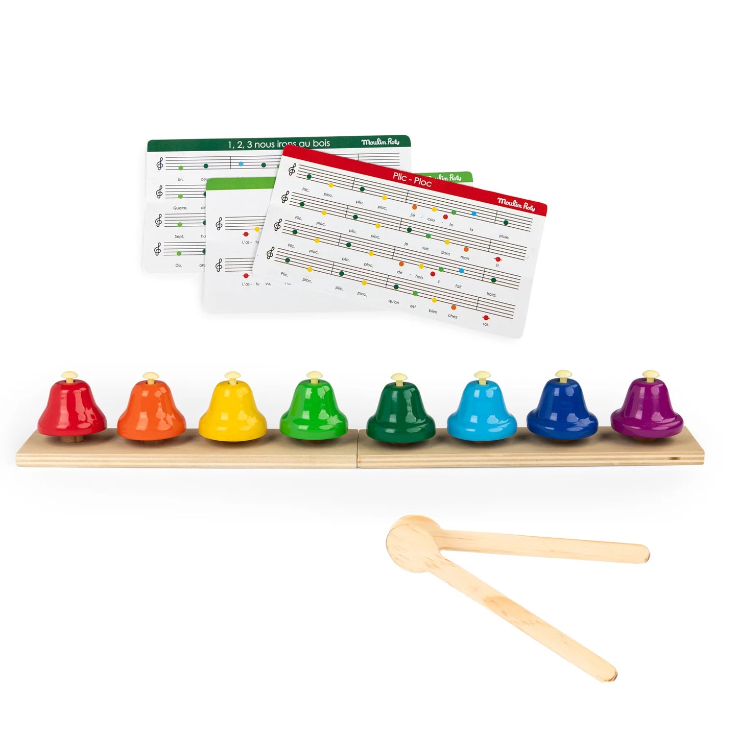 Set de 8 sinos musicais