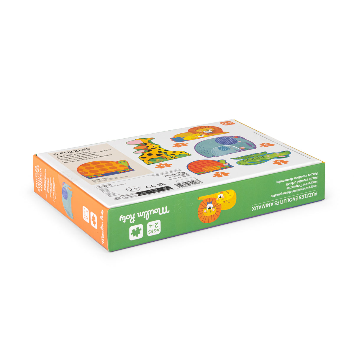 Puzzle progessivo 20 peças Les Toupitis