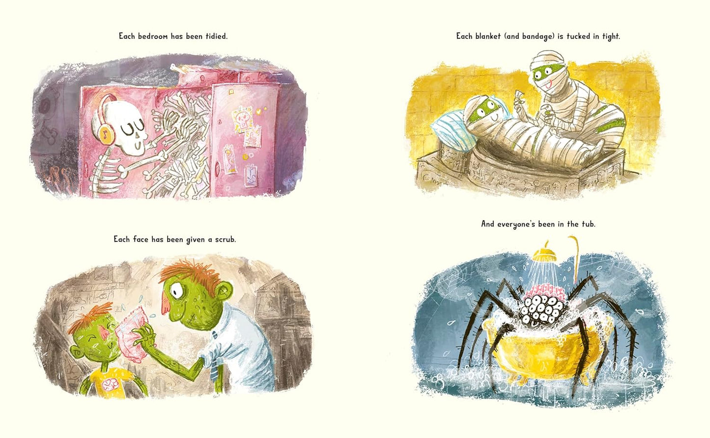 Sleep tight, disgusting blob