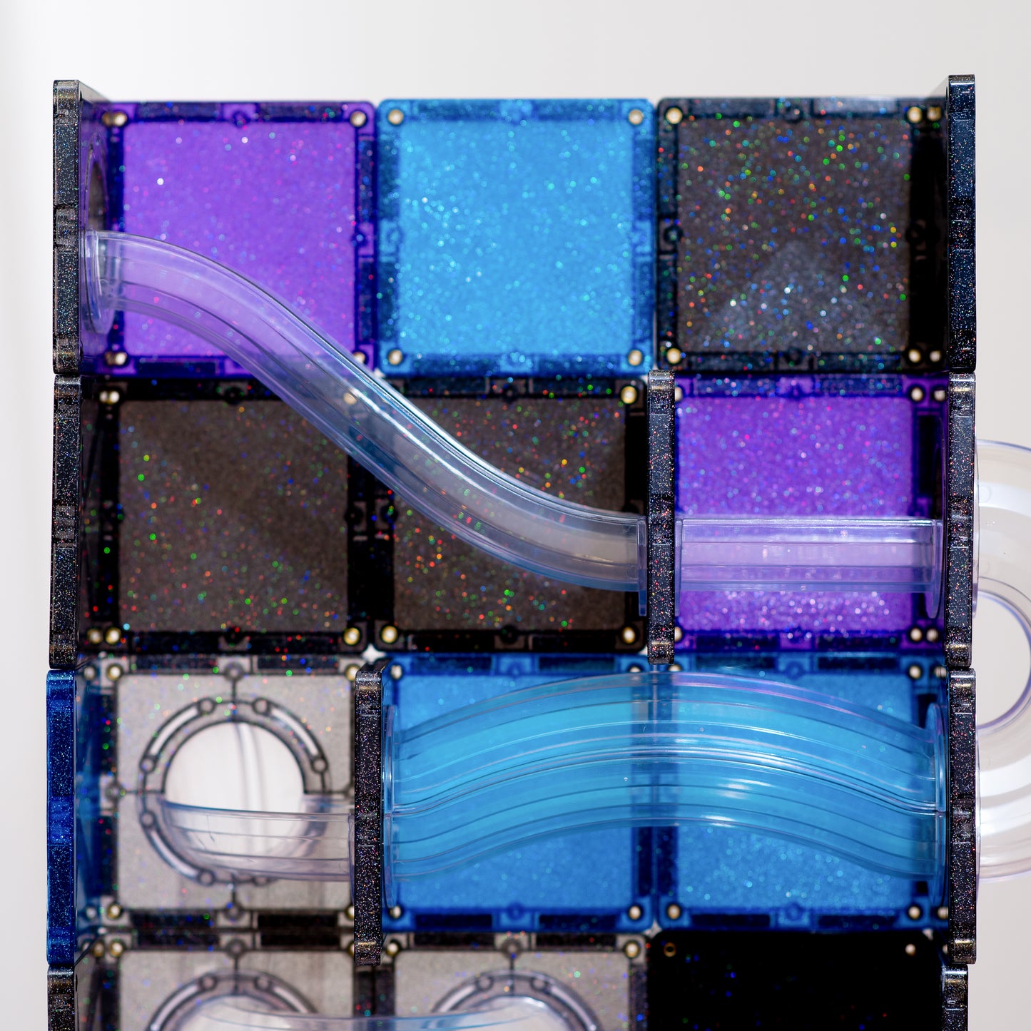 Blocos de construção magnéticos - Ball Run Galaxy 61 pc