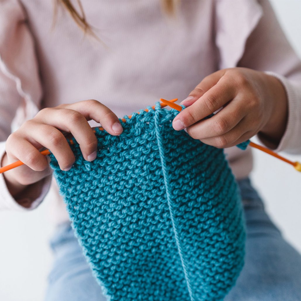 Knitting Kit (blue)
