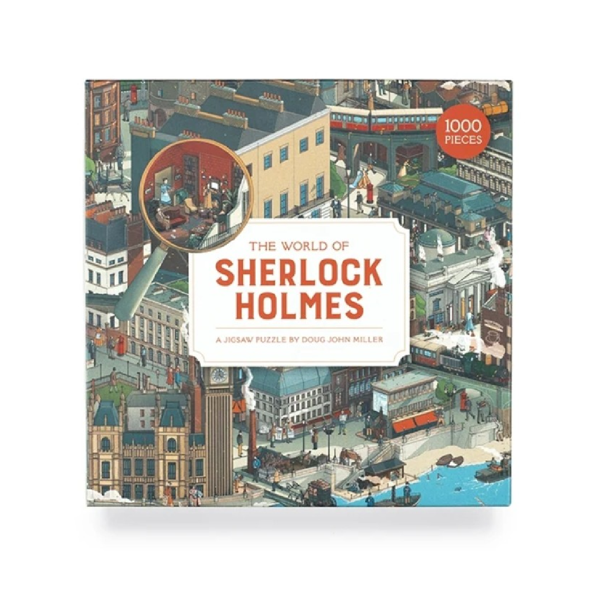 Puzzle 1000 peças - The world of Sherlock Holmes