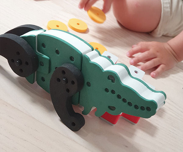 Blocos de construção - Dra-Cro-Saurus