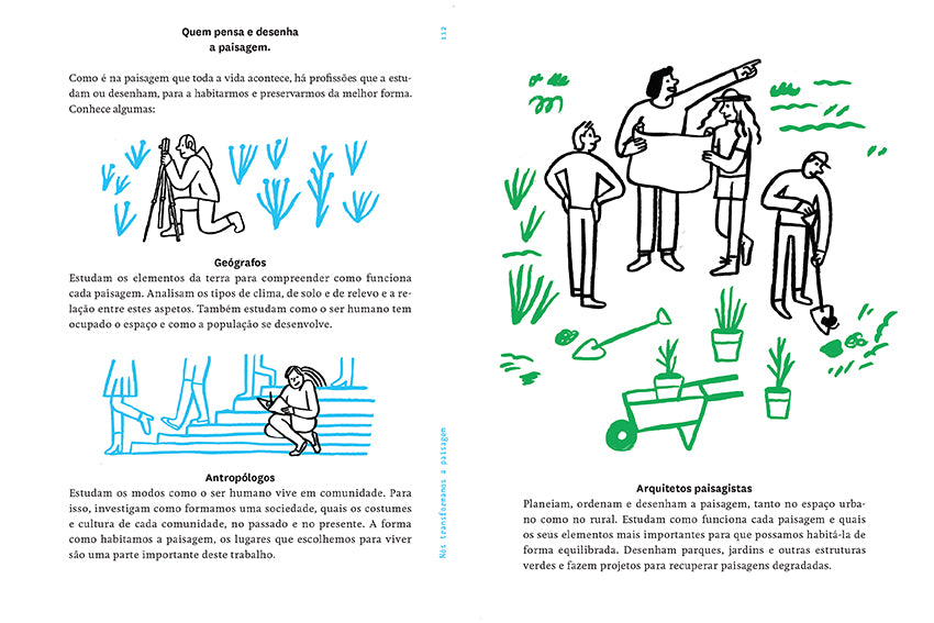 O que há neste lugar? - Guia de exploração da paisagem