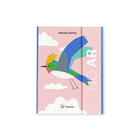No ar - Livro acordeão
