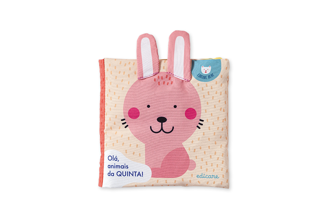 Olá, animais da quinta! (livro de pano)