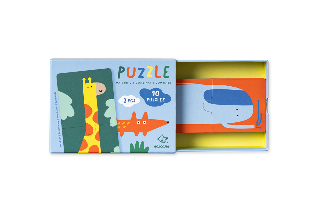 Puzzle 2 peças - Combinar