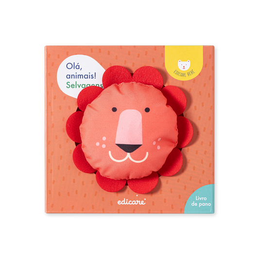 Olá, animais selvagens! (livro de pano)