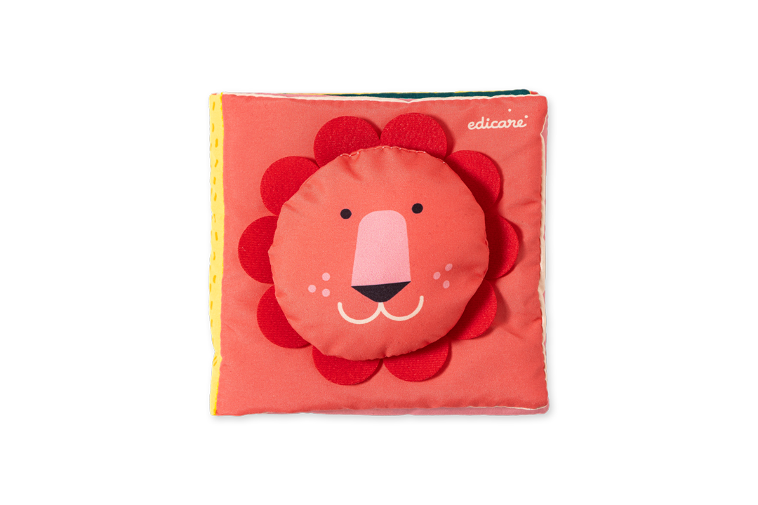 Olá, animais selvagens! (livro de pano)