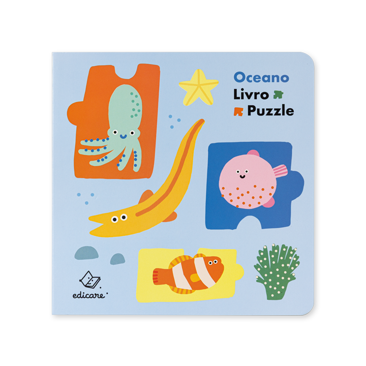 Livro-Puzzle - Oceano