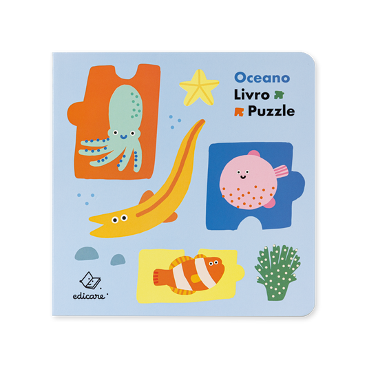 Livro-Puzzle - Oceano