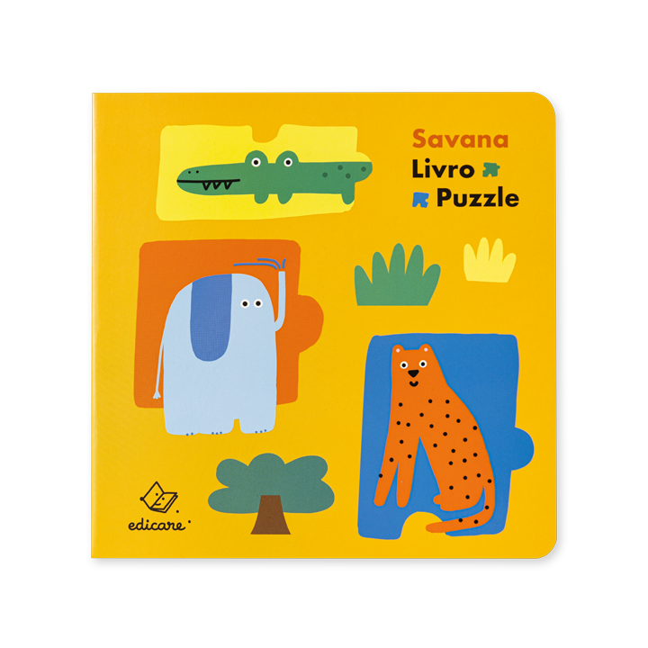Livro-Puzzle - Savana
