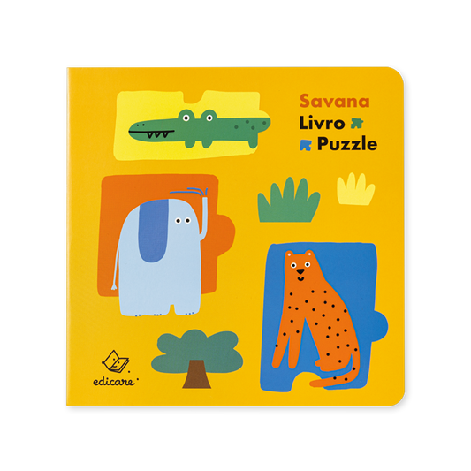 Livro-Puzzle - Savana
