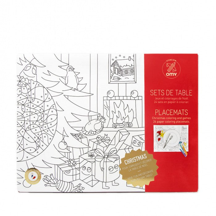 Individuais para colorir  - Natal