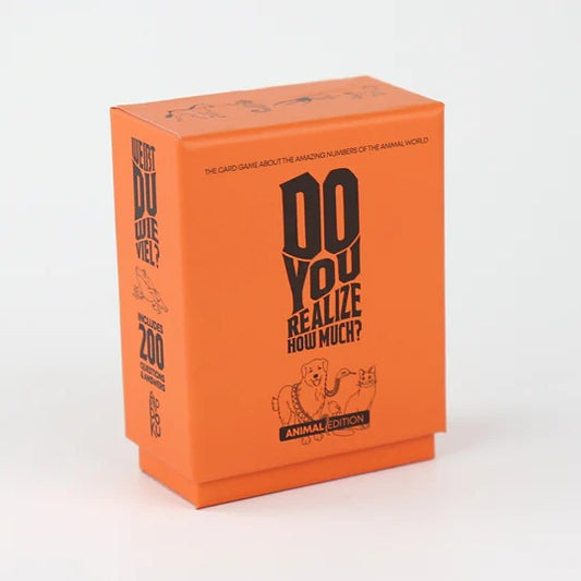 Game 'Do You Realize How Much? The Animal Edition (EN)'