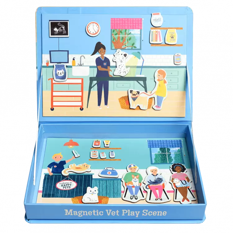 Set de jogo magnético - Clínica veterinária