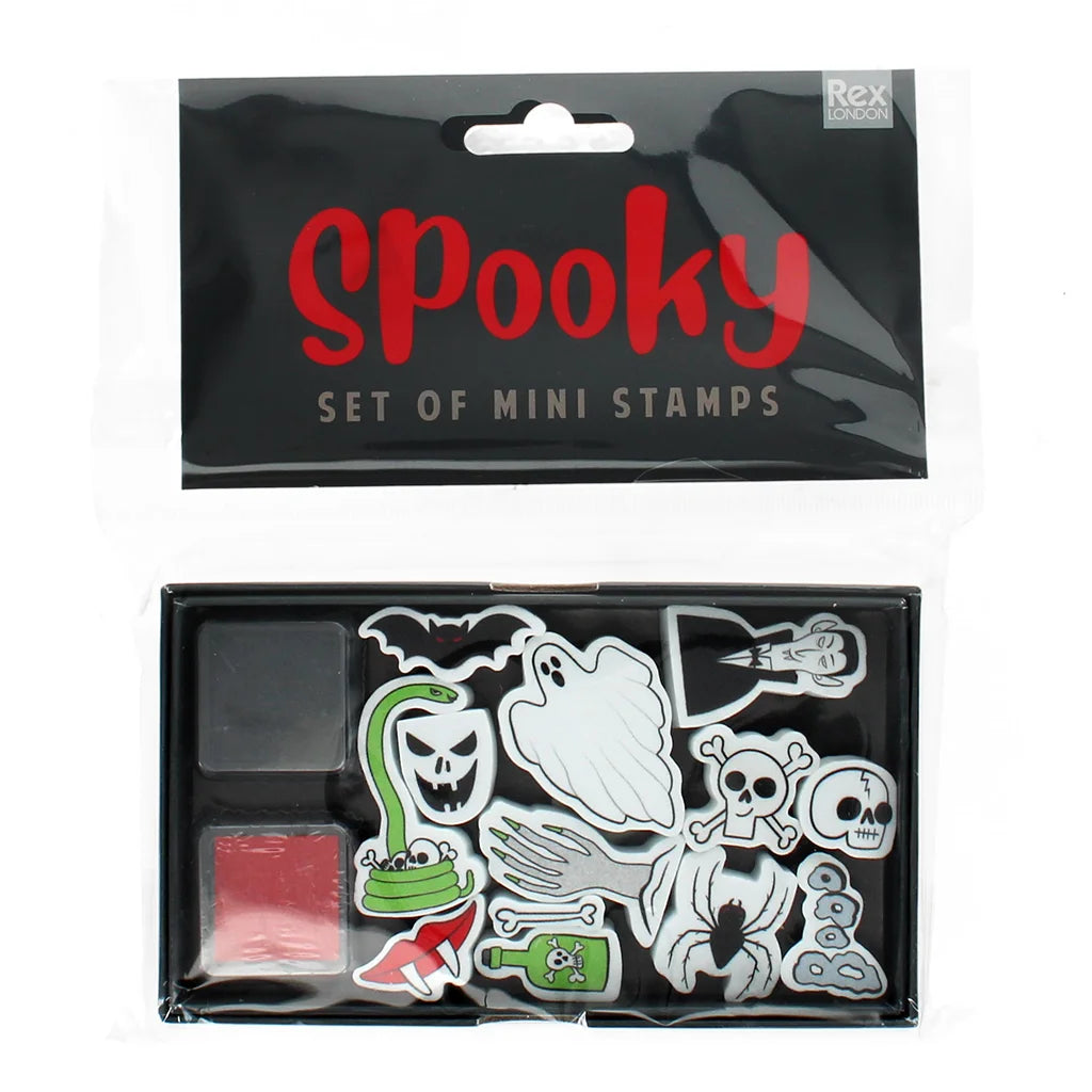 Set de mini carimbos - Spooky