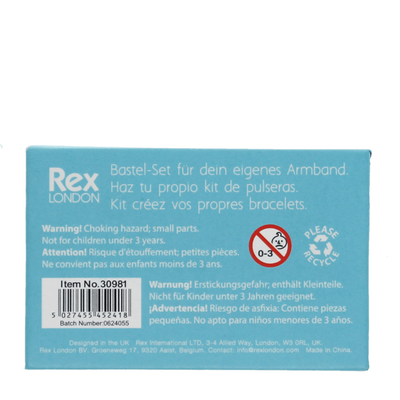 Kit de pulseiras de contas de madeira - Lotti and Friends