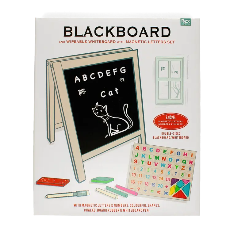 Quadro de mesa com cavalete - dupla face