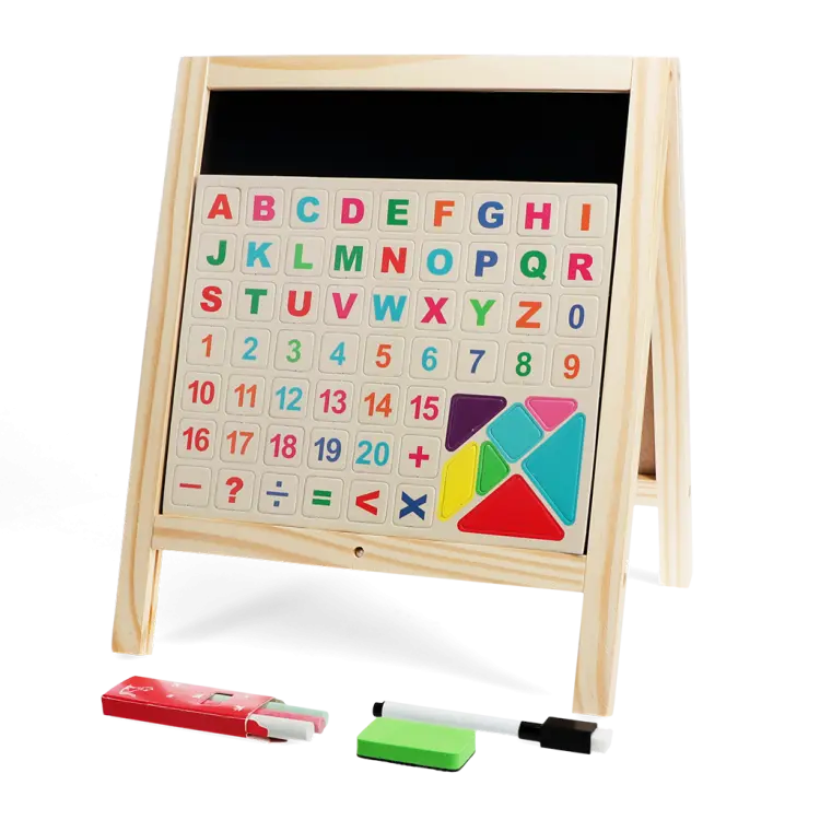 Quadro de mesa com cavalete - dupla face