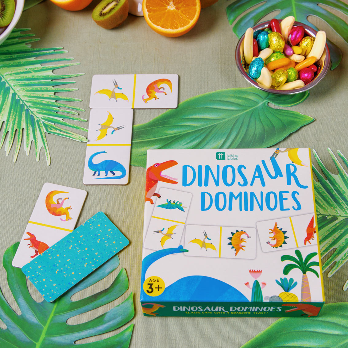 Jogo de Dominó - Dinossauros