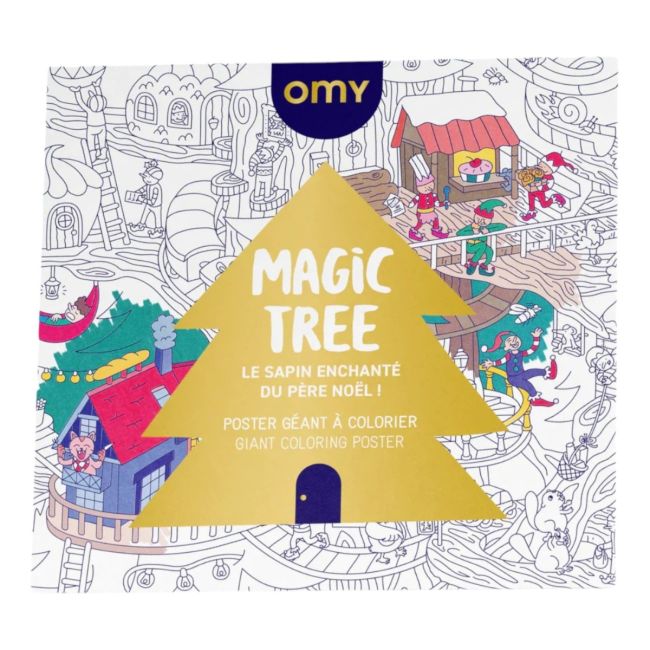 Poster para colorir - Magic Tree