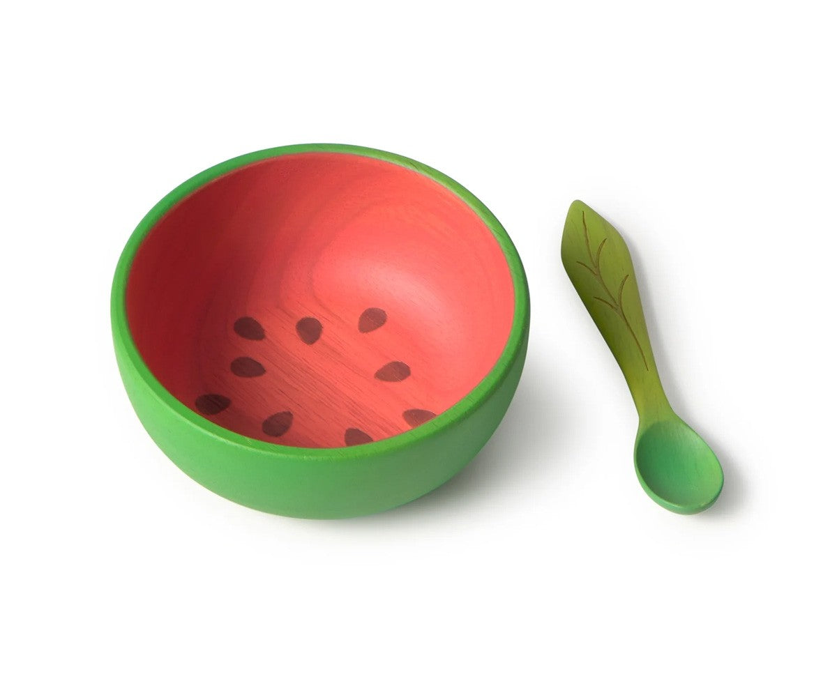 Conjunto tigela e colher - Wally the Watermelon
