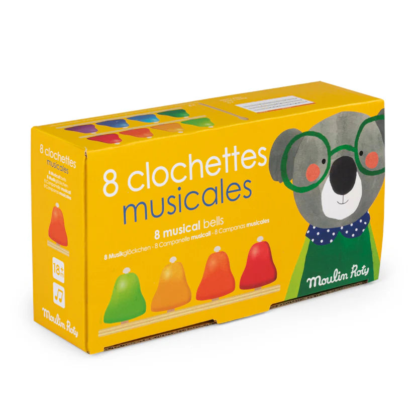 Set de 8 sinos musicais