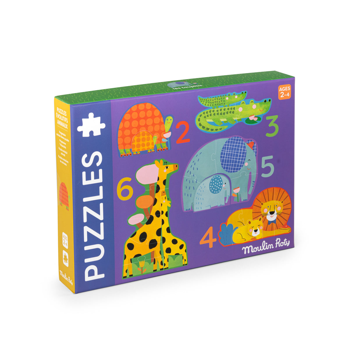 Puzzle progessivo 20 peças Les Toupitis