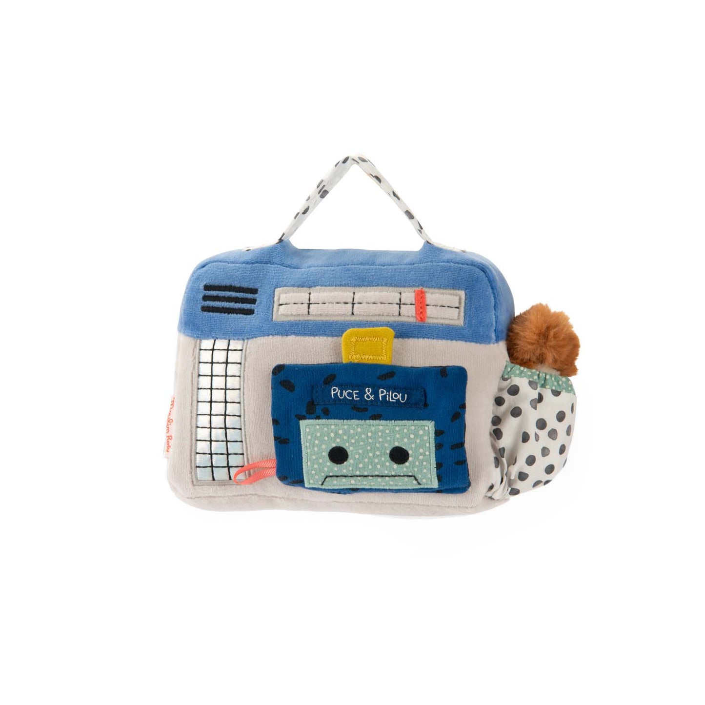 Radio musical de tecido Puce & Pilou
