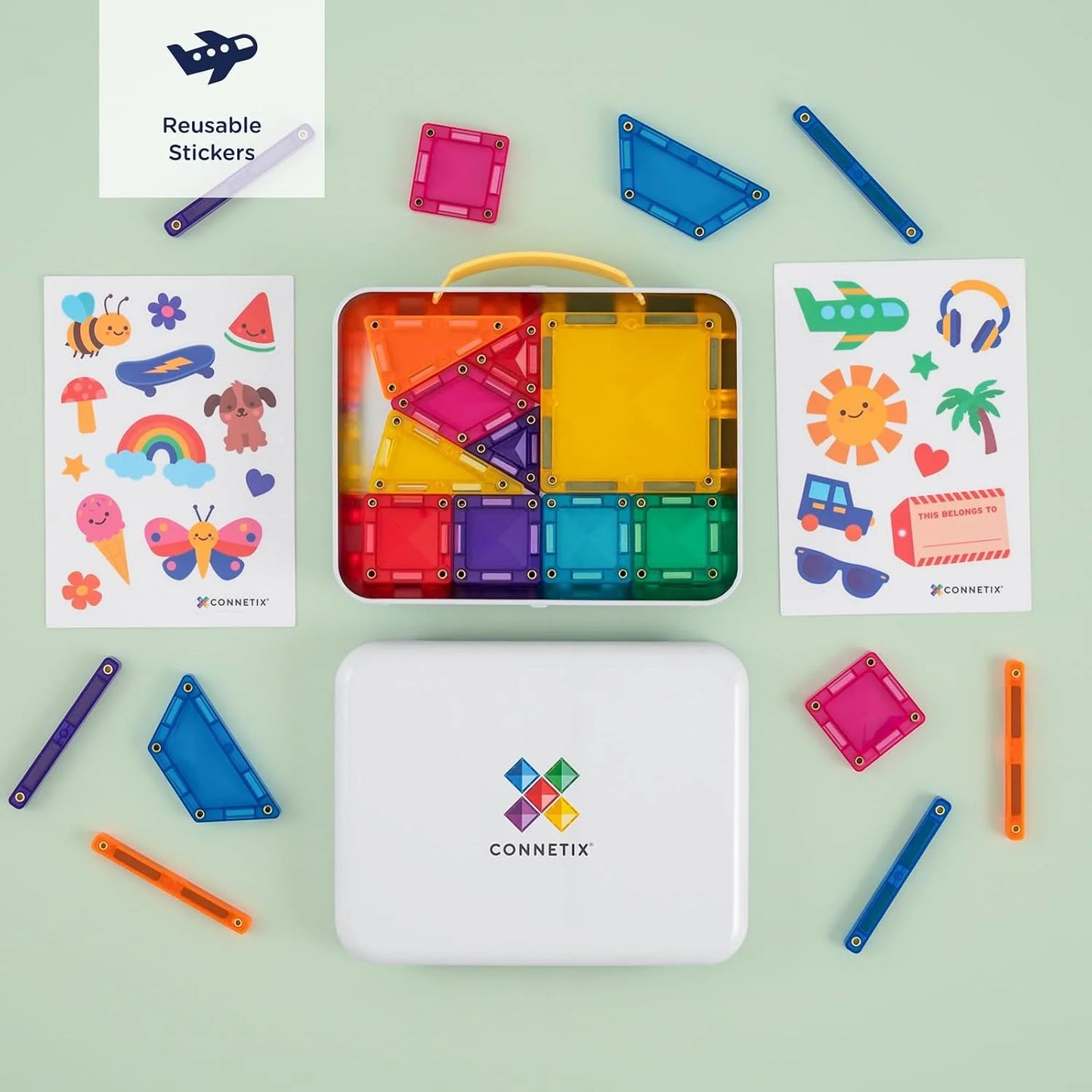 Blocos de construção magnéticos - Travel Mini Pack 32 pc