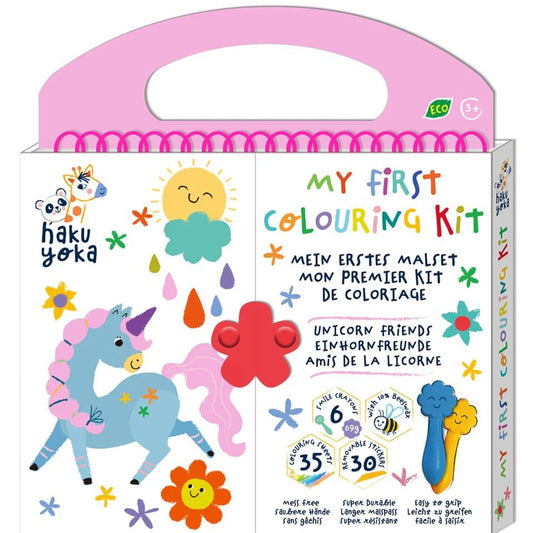 O meu primeiro kit de colorir - Unicórnios
