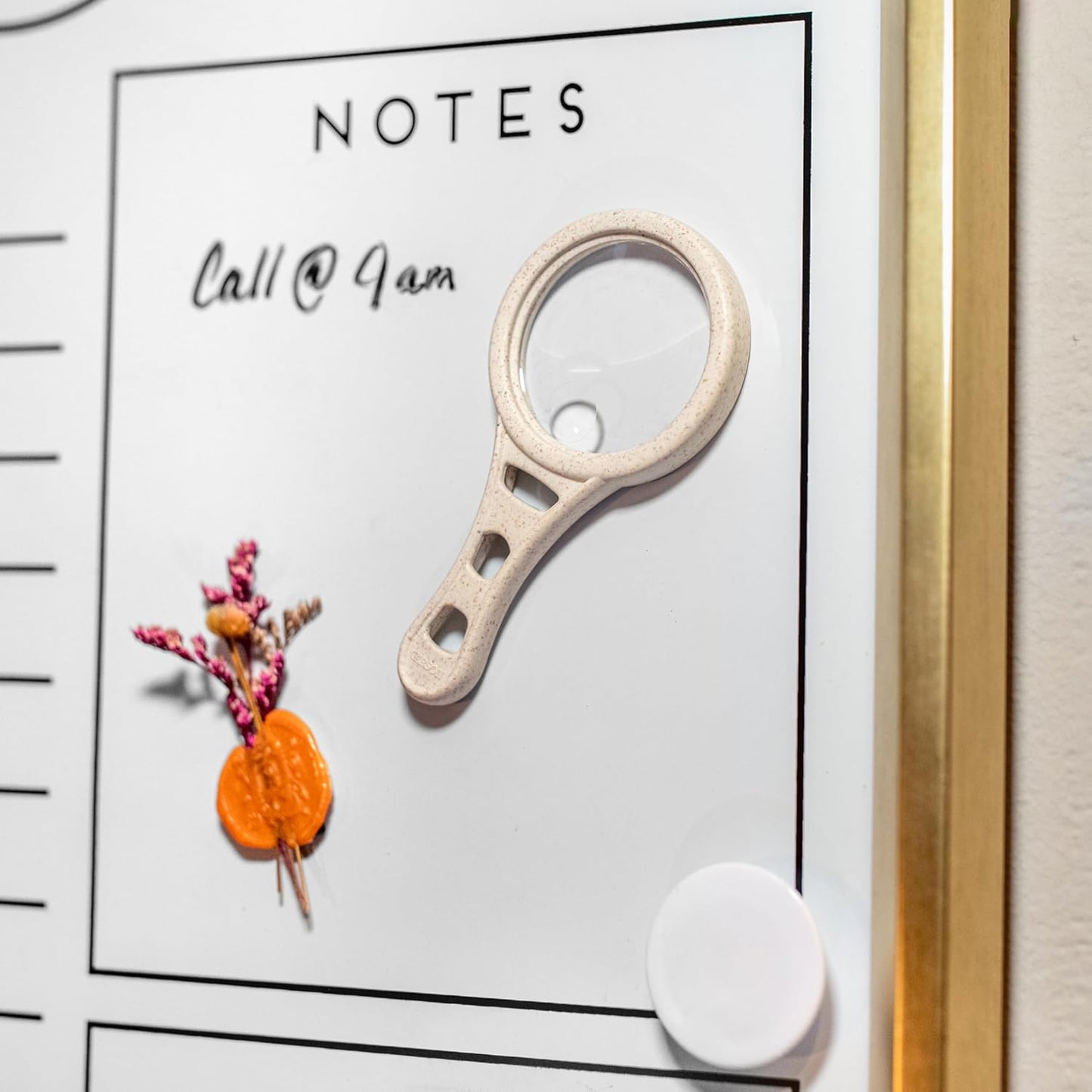 Mini Lupa de trigo magnética