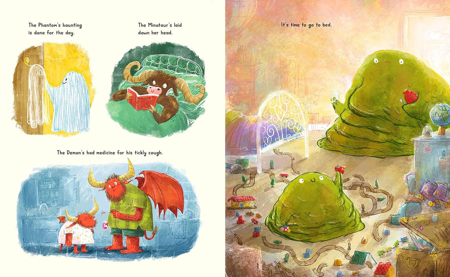 Sleep tight, disgusting blob