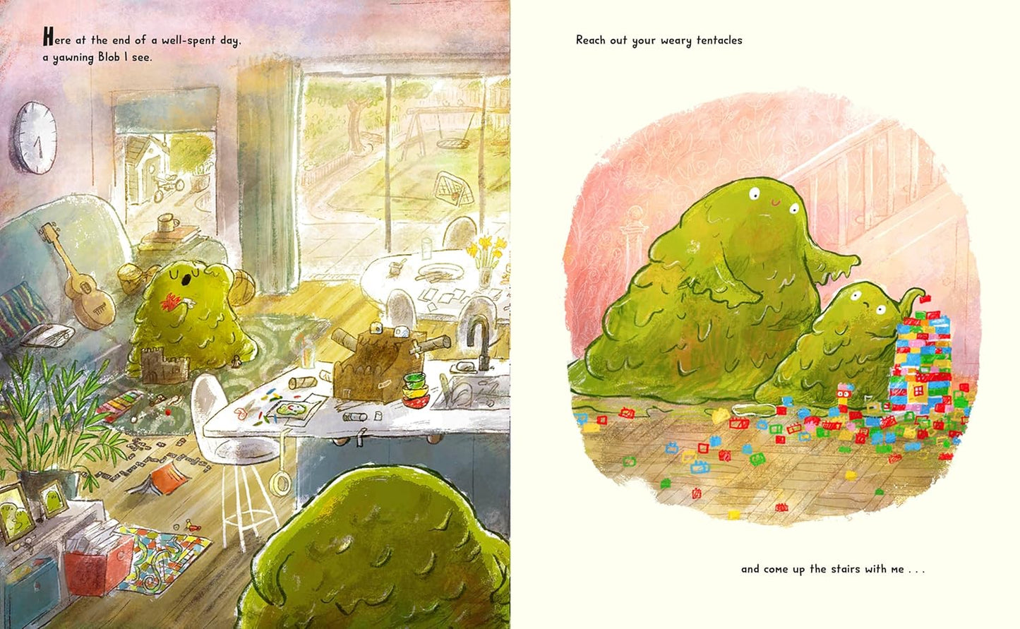 Sleep tight, disgusting blob