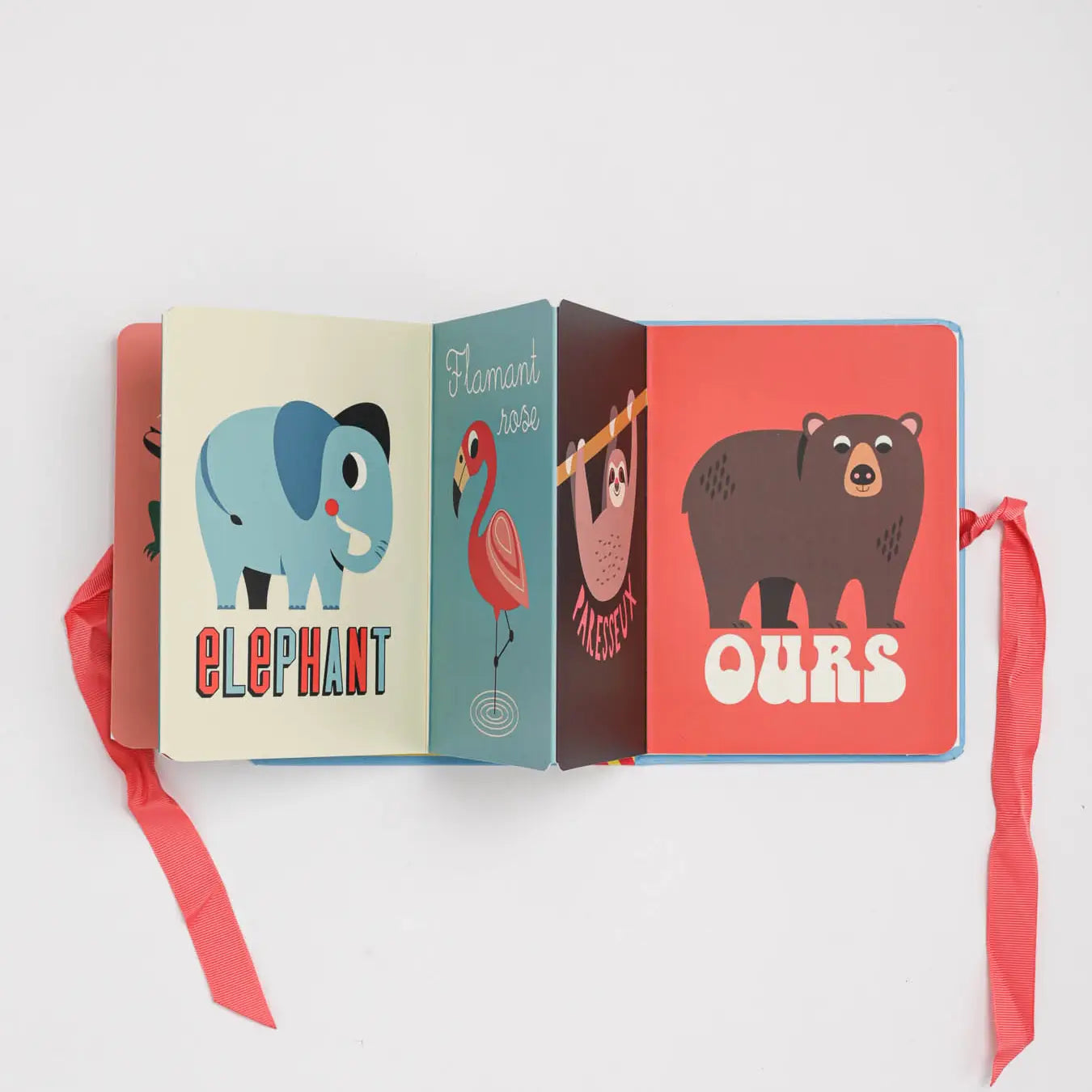 Livro acordeão - Animaux