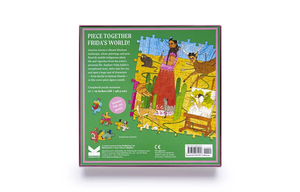 Puzzle 1000 peças - The World of Frida Kahlo