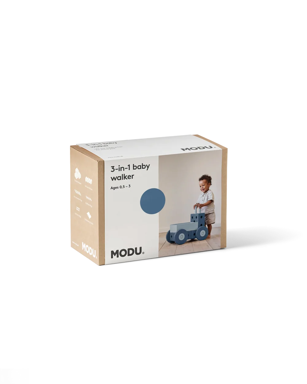MODU - 3-in-1 Baby Walker - Azul