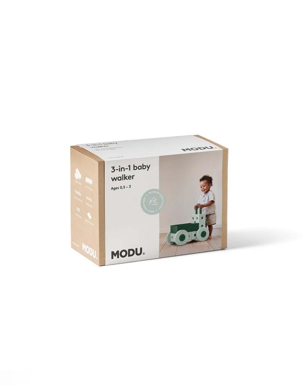 MODU - 3-in-1 Baby Walker - Verde