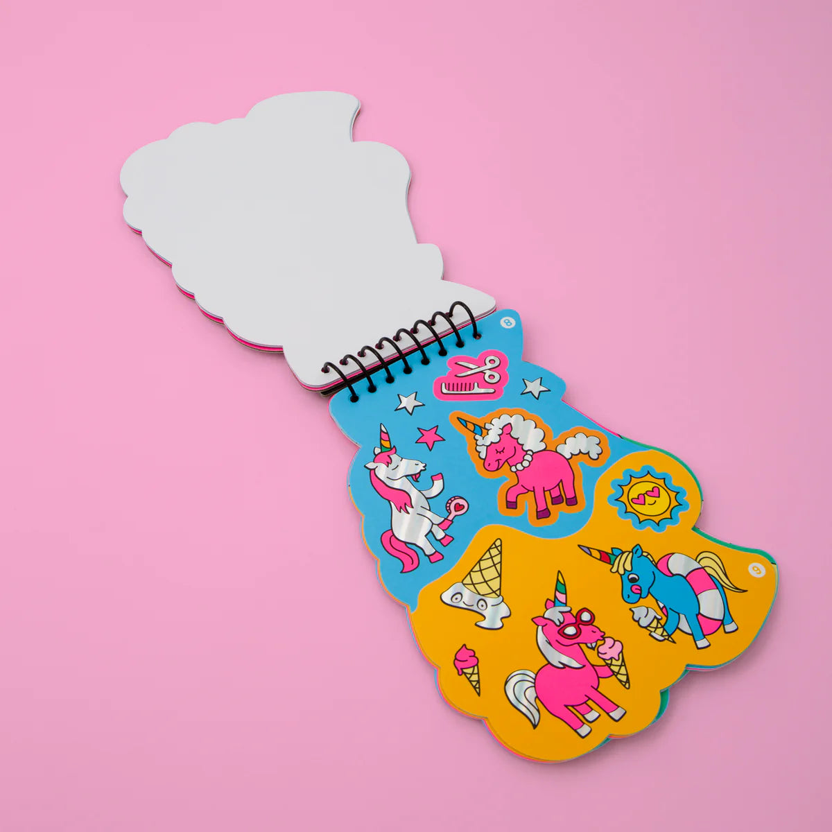 Caderno com autocolantes - Lily