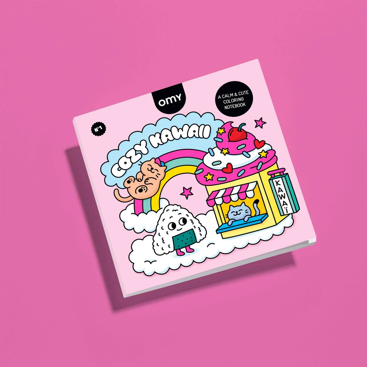 Livro para colorir - Cozy Art Kawaii