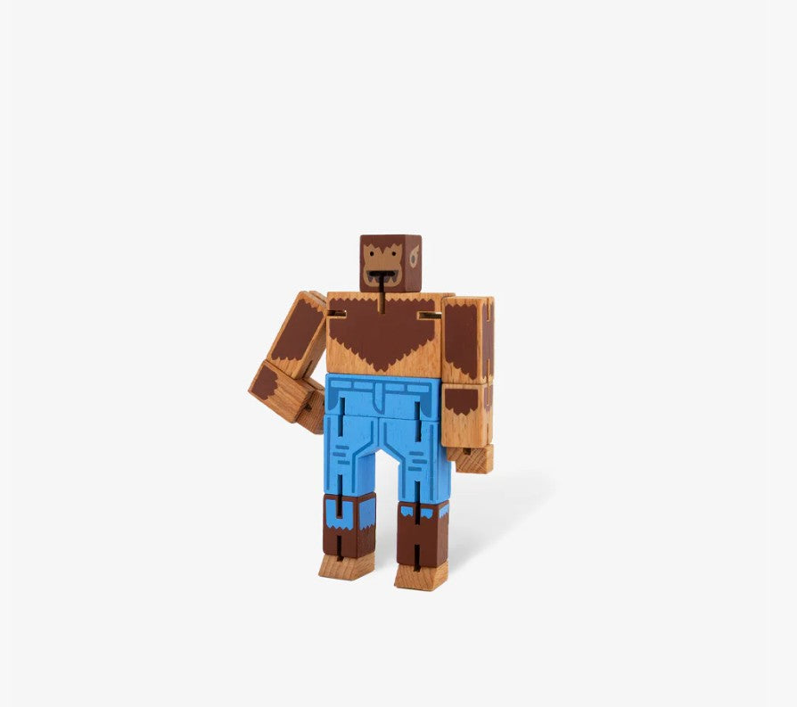 Robô de madeira - Micro Supernatural (várias opções)