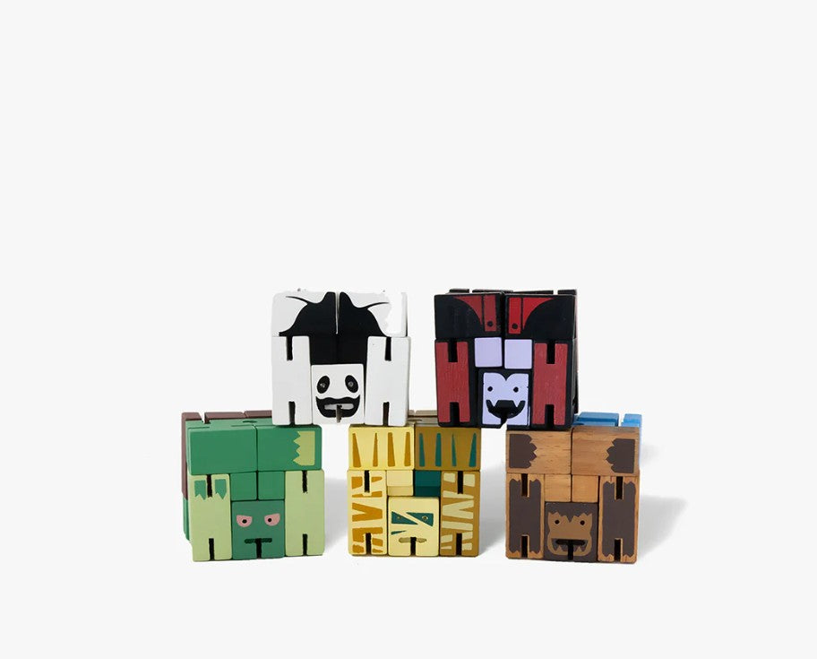 Robô de madeira - Micro Supernatural (várias opções)