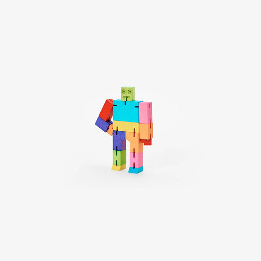 Wooden Robot - Multicolor (Micro or Small)