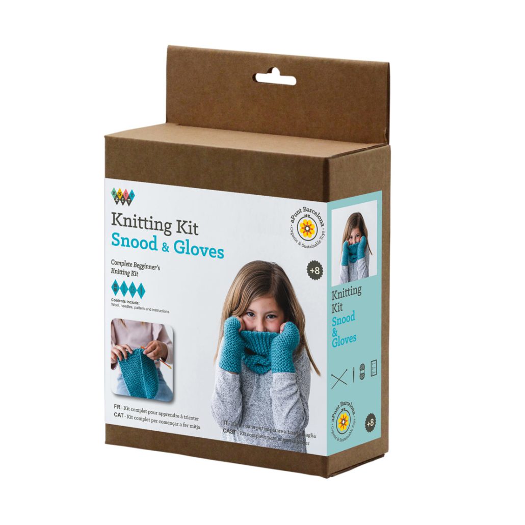 Kit de Tricot (azul)