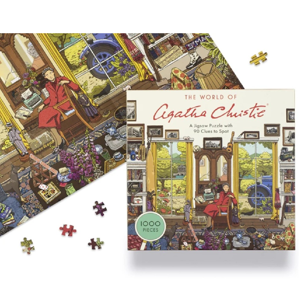 Puzzle 1000 peças - The world of Agatha Christie